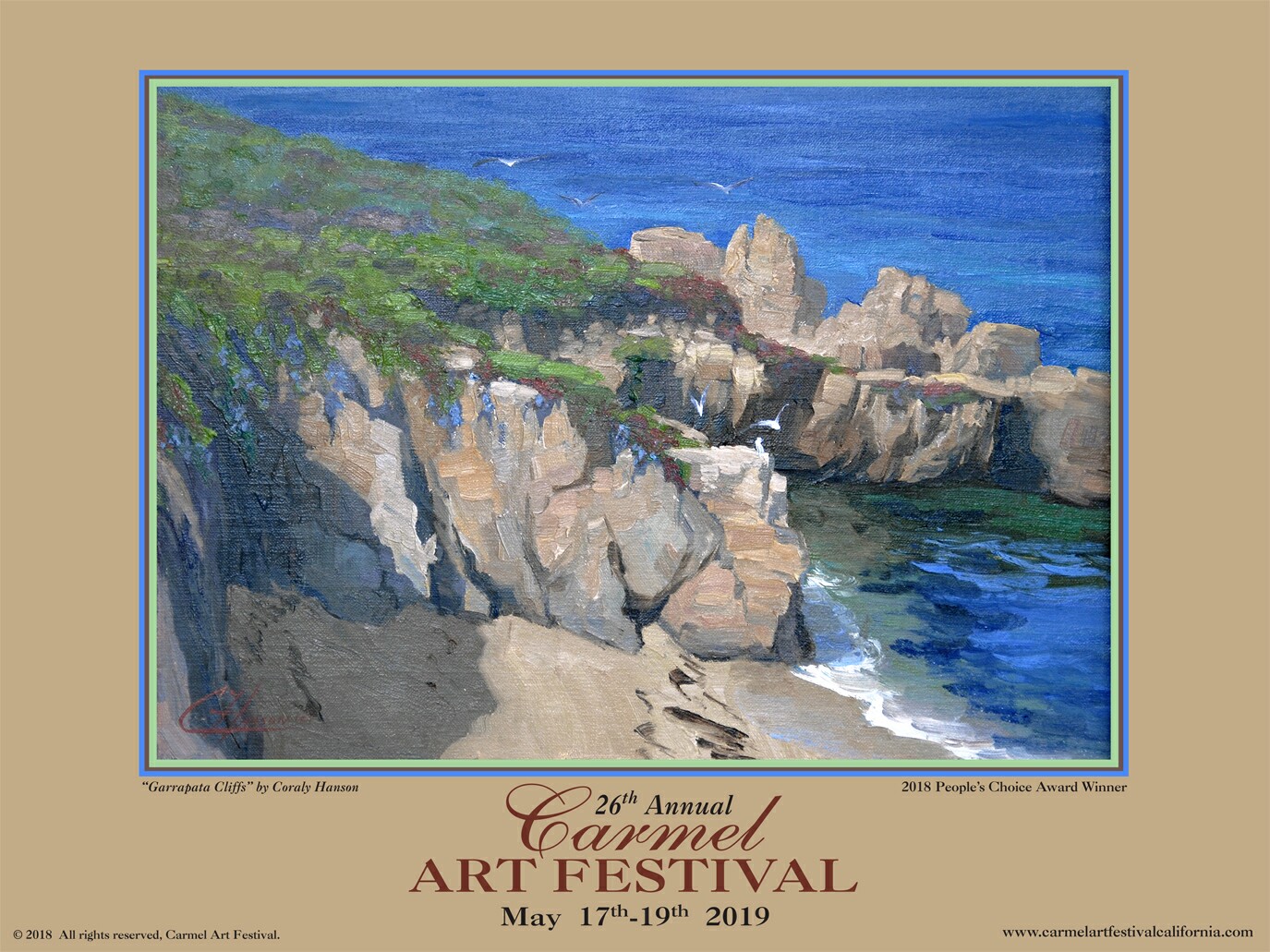 27th Carmel Art Festival, CarmelbytheSea, California May 15 to 17